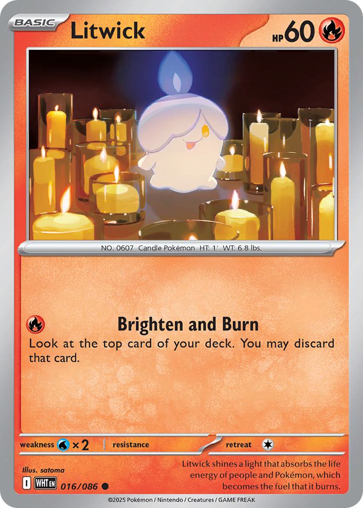 Litwick - 016/086 - Common [sv105w-016] [Non-Holo]