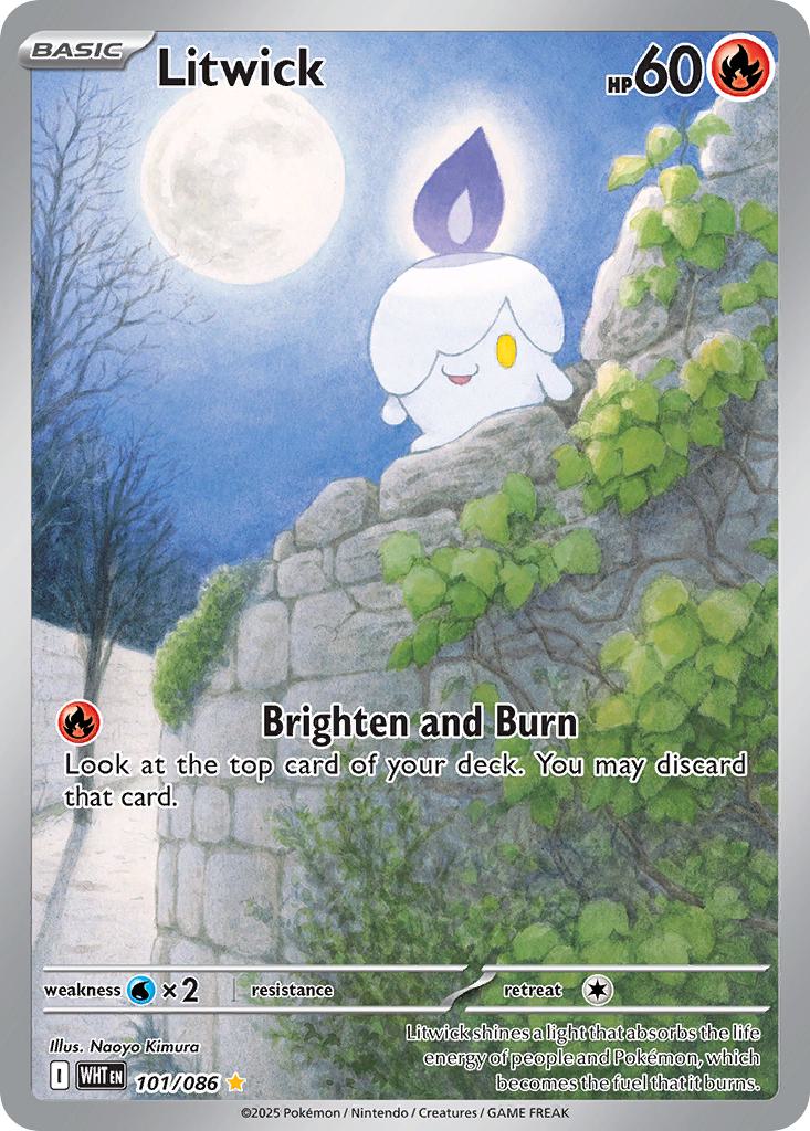 Litwick - 101/086 - Illustration Rare [sv105w-101] [Ultra]