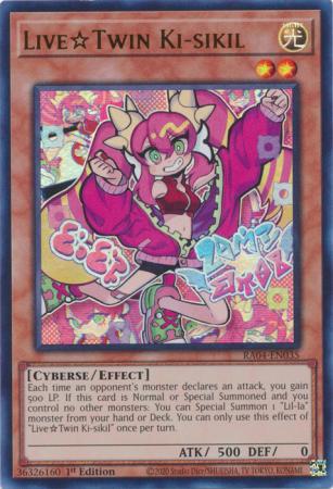 Live☆Twin Ki-sikil - RA04-EN035 - Ultra Rare - 1st Edition