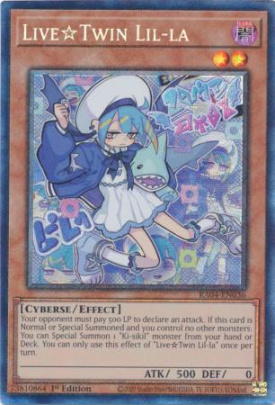 Live☆Twin Lil-la - RA04-EN036 - Collector's Rare - 1st Edition