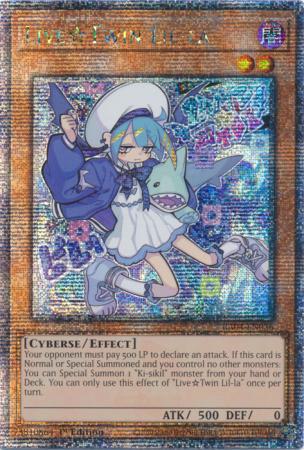 Live☆Twin Lil-la - RA04-EN036 - Quarter Century Secret Rare - 1st Edition