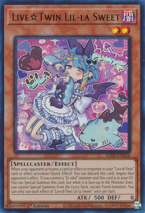 Live☆Twin Lil-la Sweet - ALIN-EN028 - Ultra Rare - 1st Edition