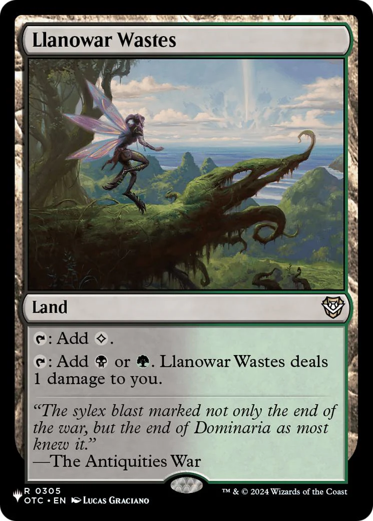 Llanowar Wastes [OTC-305] [The List] [Non-Foil]