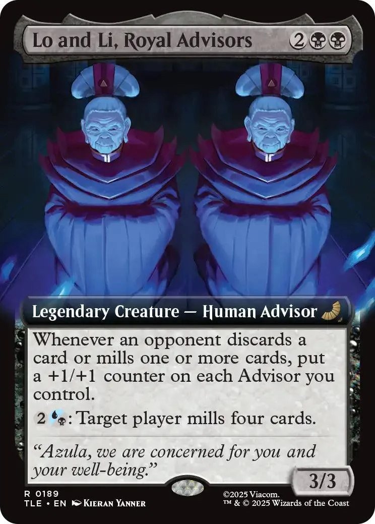 Lo and Li, Royal Advisors [189] [Extended Art] [Avatar: The Last Airbender Eternal] [Non-Foil]