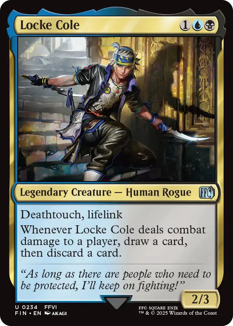Locke Cole [234] [FINAL FANTASY] [Non-Foil]