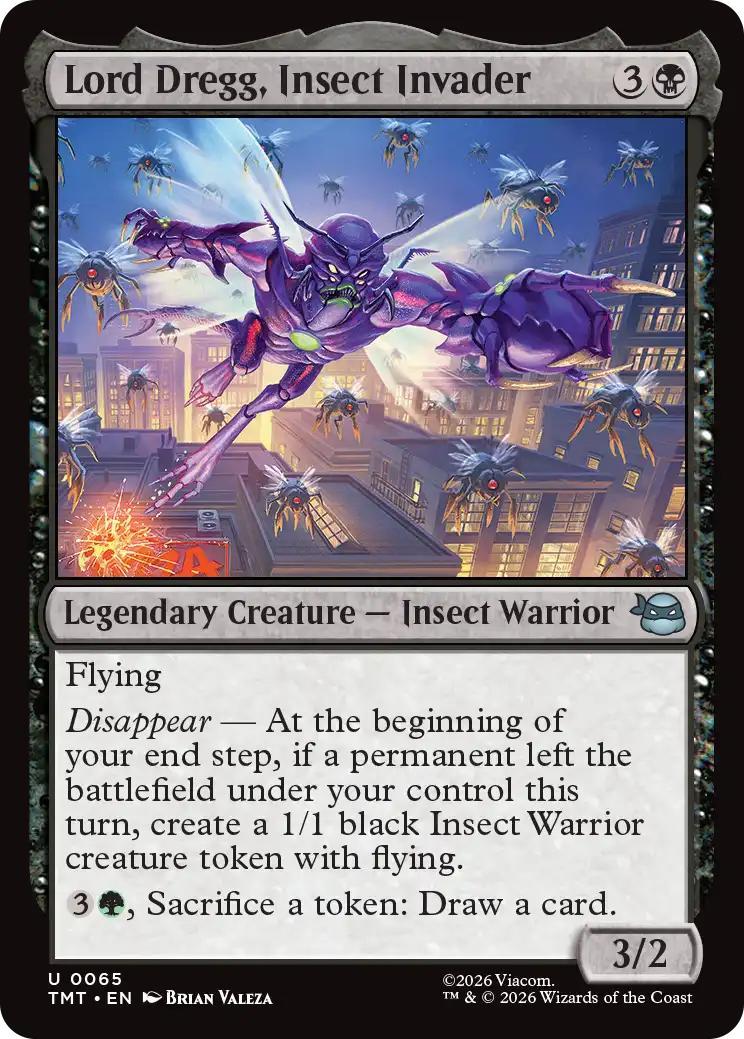 Lord Dregg, Insect Invader [65] [Teenage Mutant Ninja Turtles] [Non-Foil]