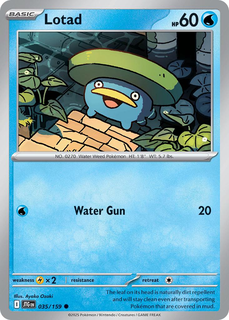 Lotad - 035/159 - Common [sv09-035] [Non-Holo]