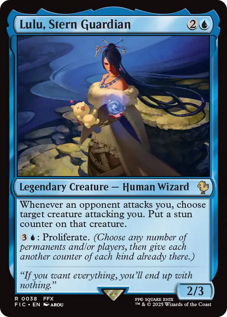 Lulu, Stern Guardian [38] [FINAL FANTASY: Commander] [Non-Foil]