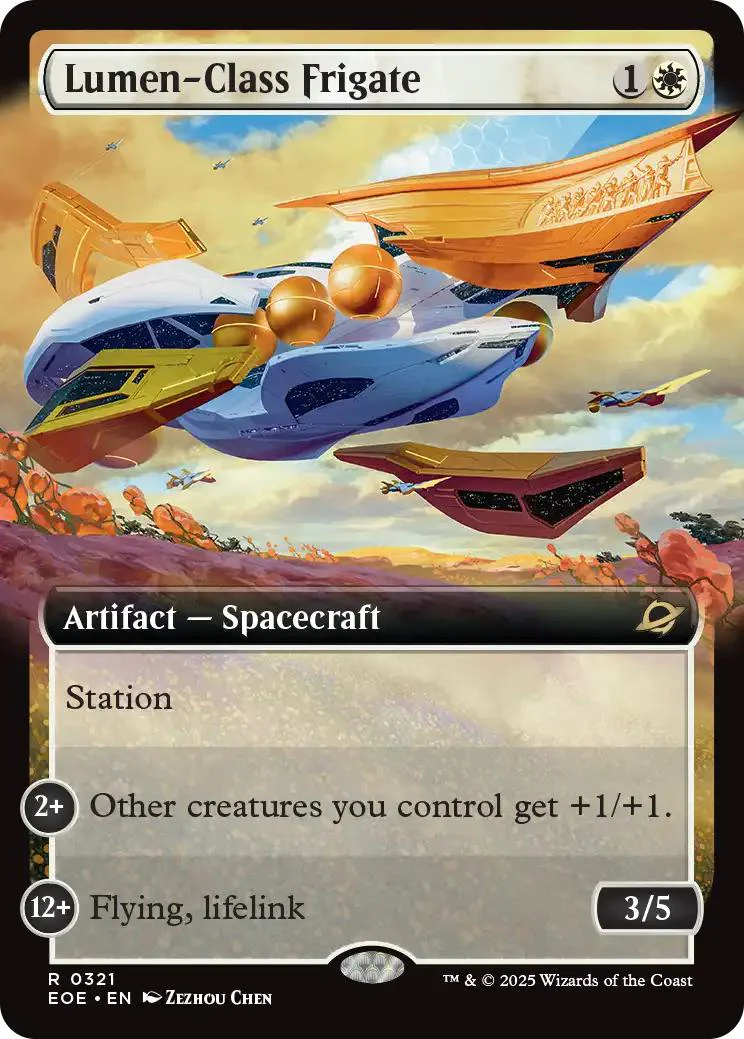 Lumen-Class Frigate [321] [Extended Art] [Edge of Eternities] [Non-Foil]