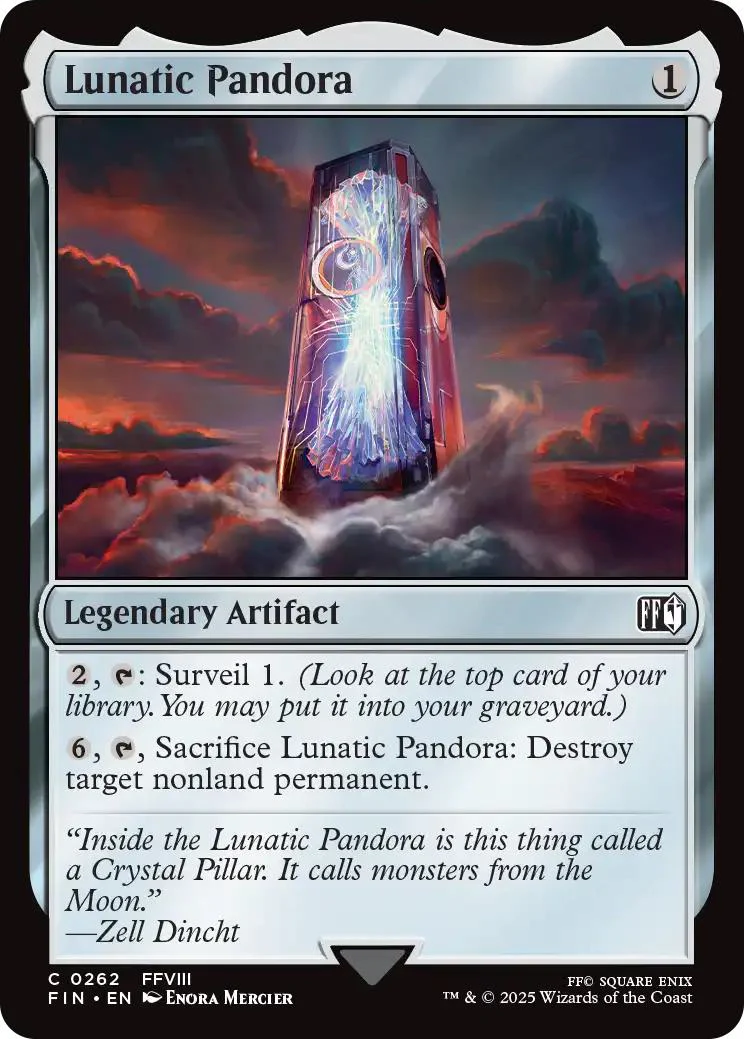 Lunatic Pandora [262] [FINAL FANTASY] [Non-Foil]