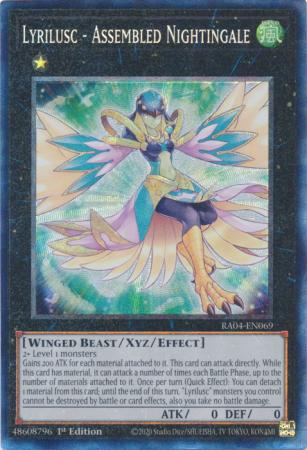Lyrilusc - Assembled Nightingale - RA04-EN069 - Collector's Rare - 1st Edition