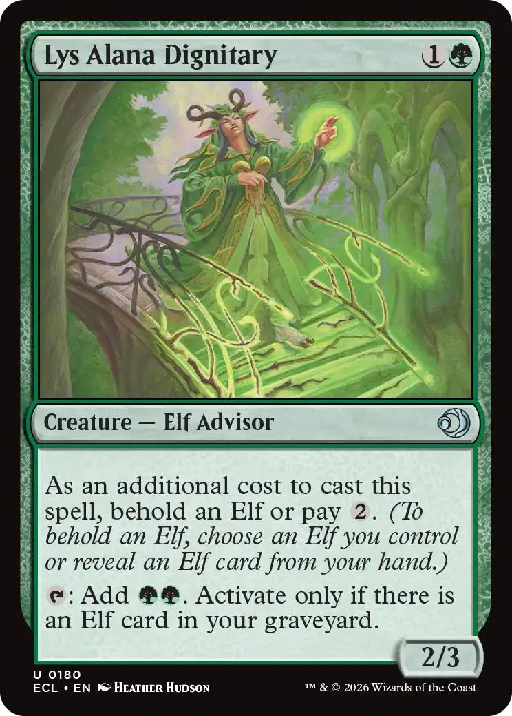 Lys Alana Dignitary [180] [Lorwyn Eclipsed] [Non-Foil]