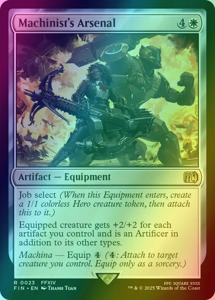 Machinist's Arsenal [23] [FINAL FANTASY] [Foil]