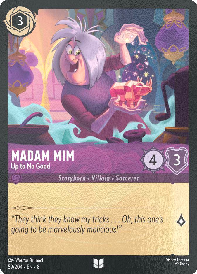 Madam Mim - Up to No Good - 59/204 [Reign of Jafar] [Cold Foil]