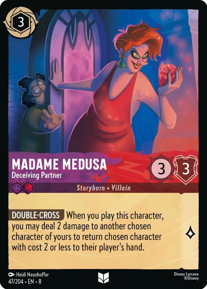 Madame Medusa - Deceiving Partner - 47/204 [Reign of Jafar] [Non-Foil]