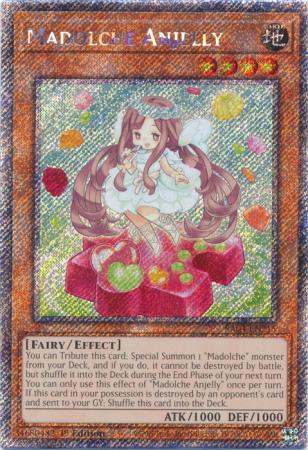 Madolche Anjelly - RA04-EN215 - Platinum Secret Rare - 1st Edition