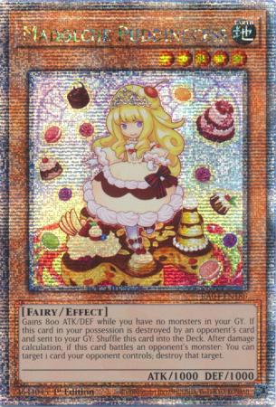Madolche Puddingcess - RA04-EN186 - Quarter Century Secret Rare - 1st Edition