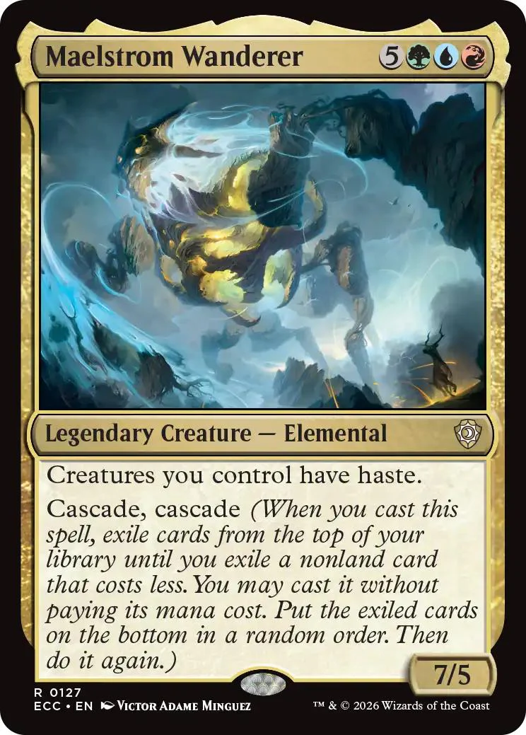Maelstrom Wanderer [127] [Lorwyn Eclipsed: Commander] [Non-Foil]
