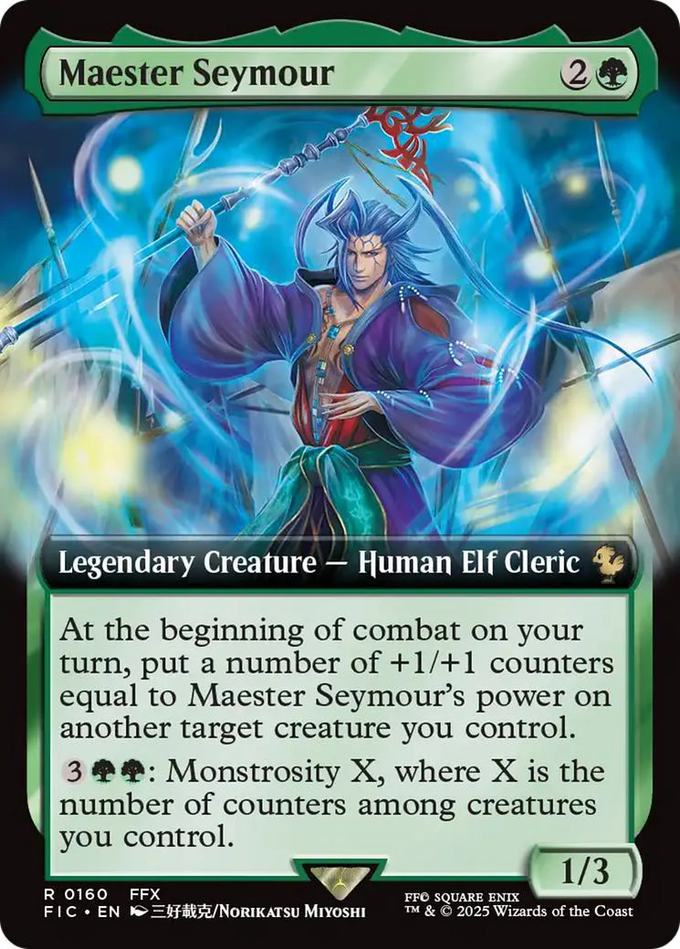 Maester Seymour [160] [Extended Art] [FINAL FANTASY: Commander] [Non-Foil]