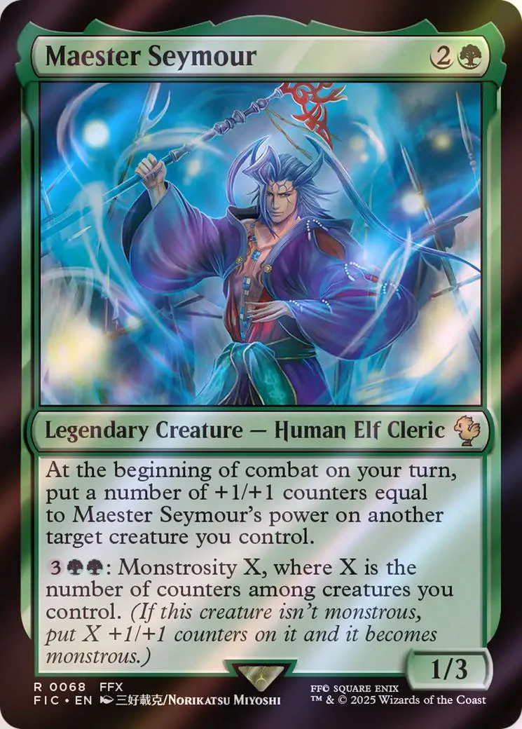 Maester Seymour [68] [FINAL FANTASY: Commander] [Surge Foil]