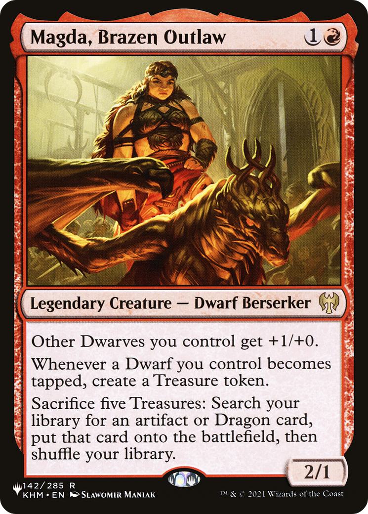 Magda, Brazen Outlaw [KHM-142] [The List] [Non-Foil]