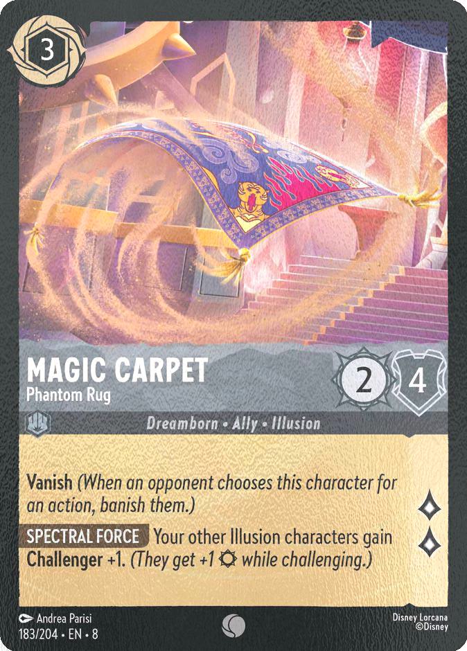 Magic Carpet - Phantom Rug - 183/204 [Reign of Jafar] [Cold Foil]