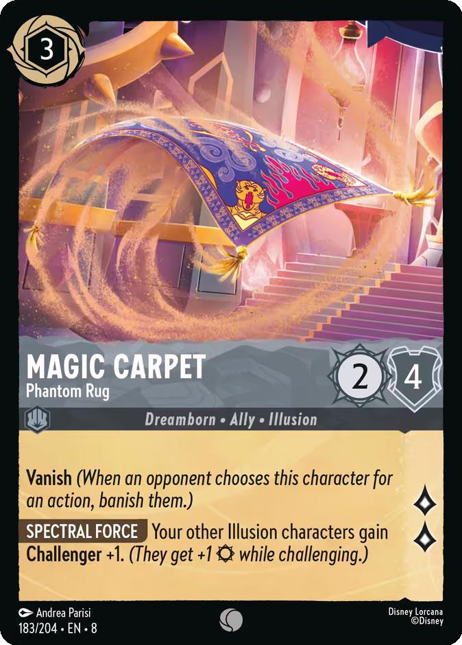 Magic Carpet - Phantom Rug - 183/204 [Reign of Jafar] [Non-Foil]