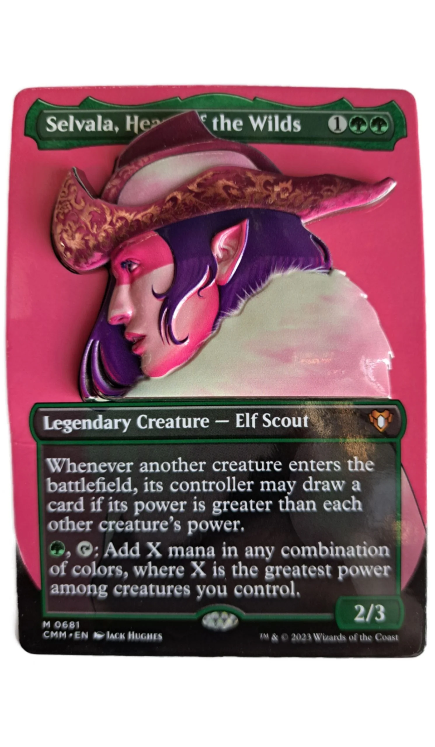 MagicCon Barcelona 2023 Pin - Selvala, Heart of the Wilds