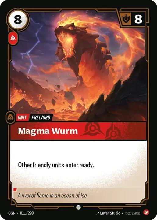 Magma Wurm - 011/298 [Origins] [Non-Foil]