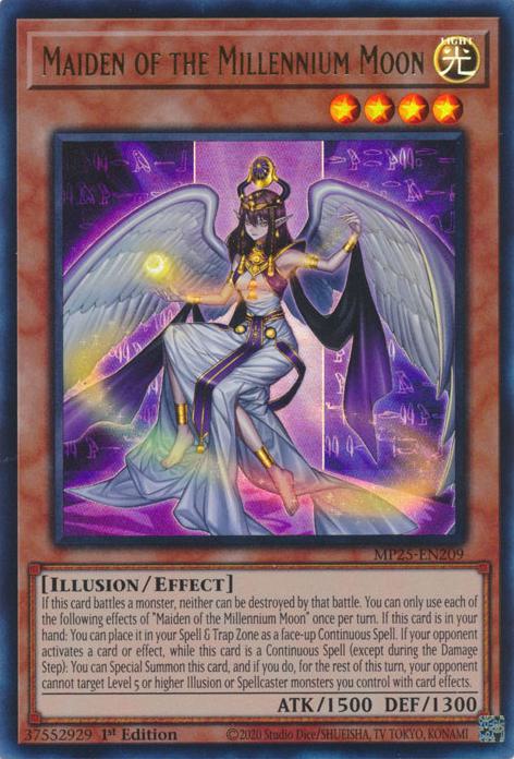 Maiden of the Millennium Moon - MP25-EN209 - Ultra Rare - 1st Edition