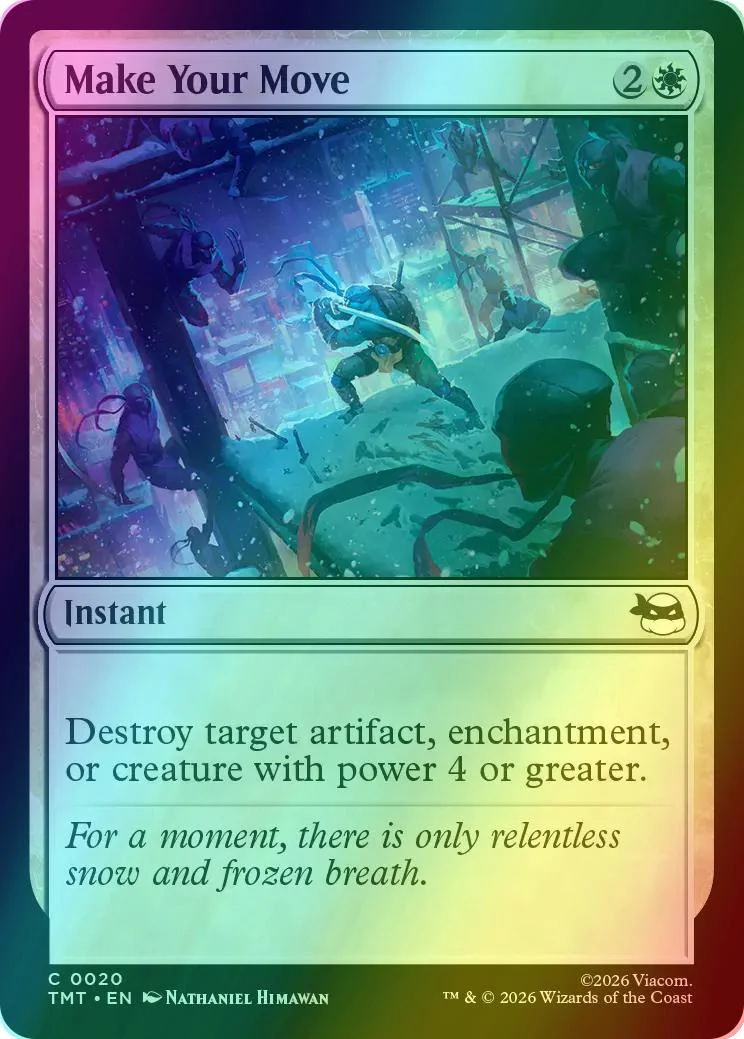 Make Your Move [20] [Teenage Mutant Ninja Turtles] [Foil]