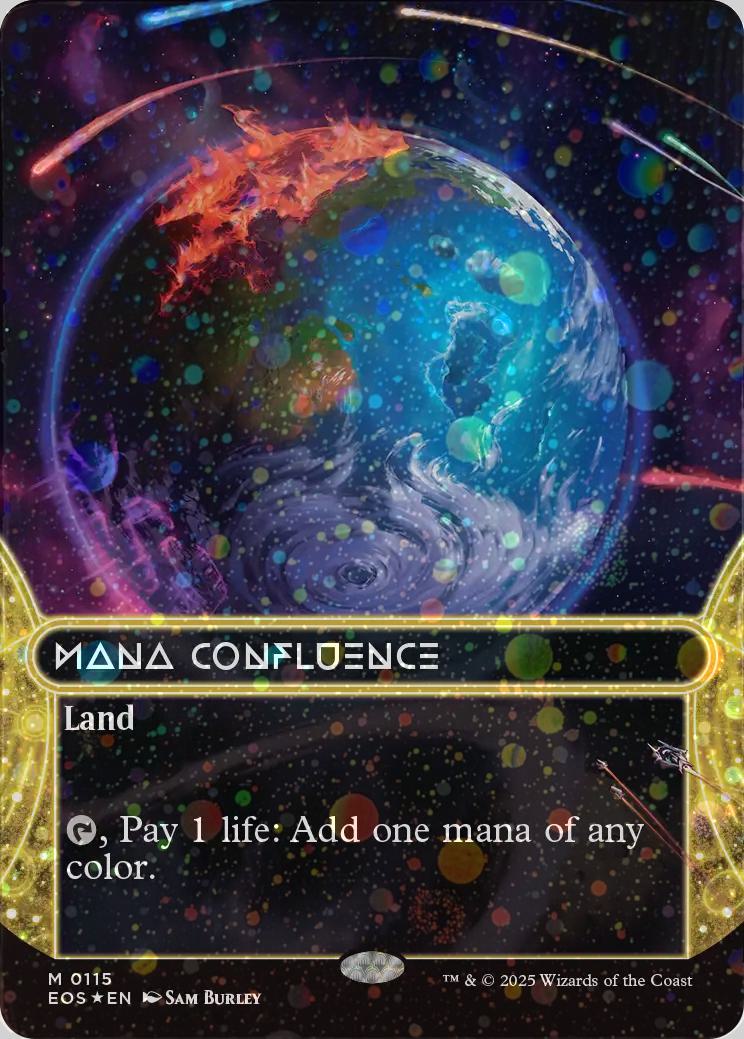 Mana Confluence [115] [Borderless] [Edge of Eternities: Stellar Sights] [Galaxy Foil]
