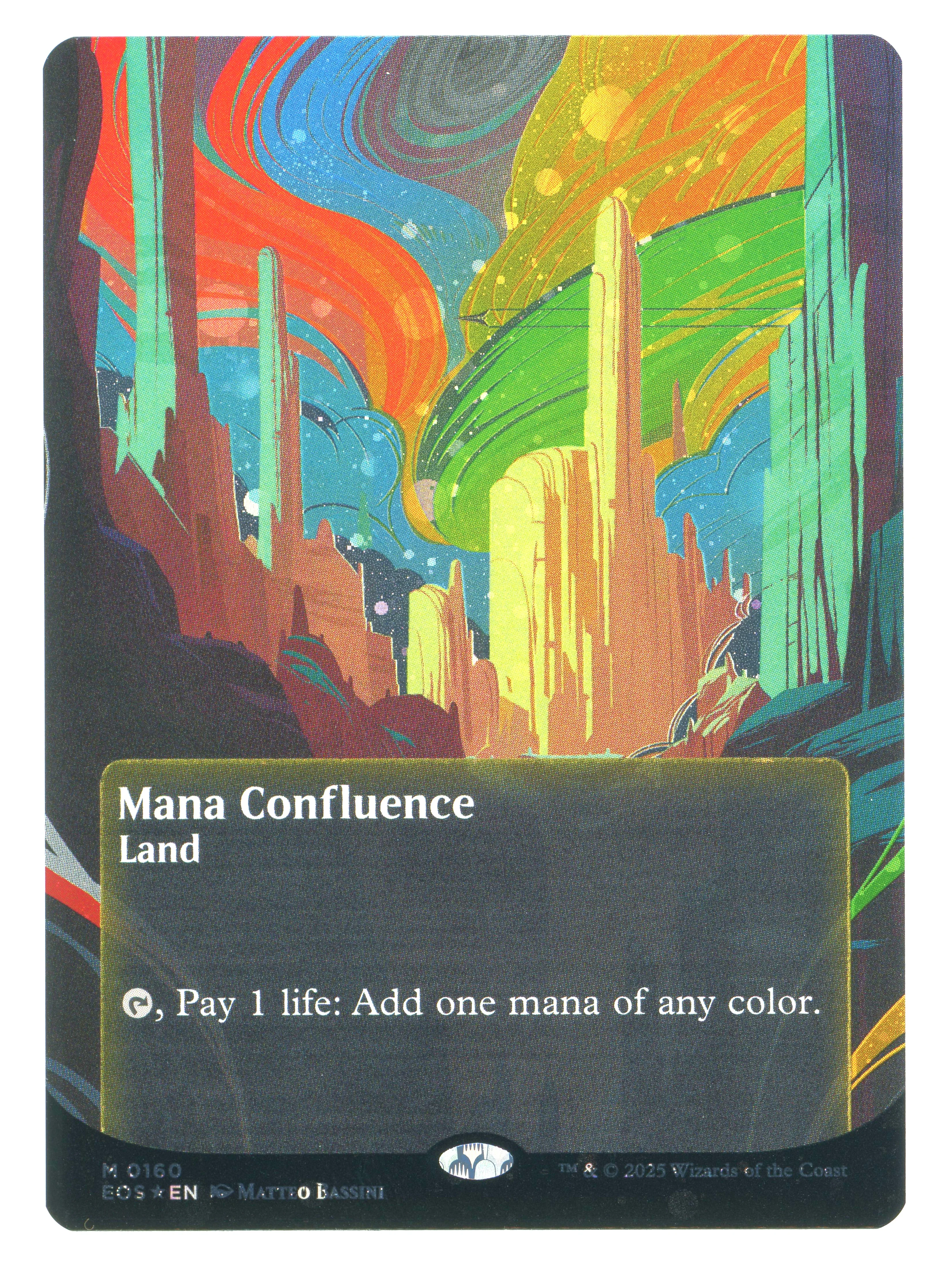 Mana Confluence - Borderless - Poster - Galaxy Foil - Scan 14339