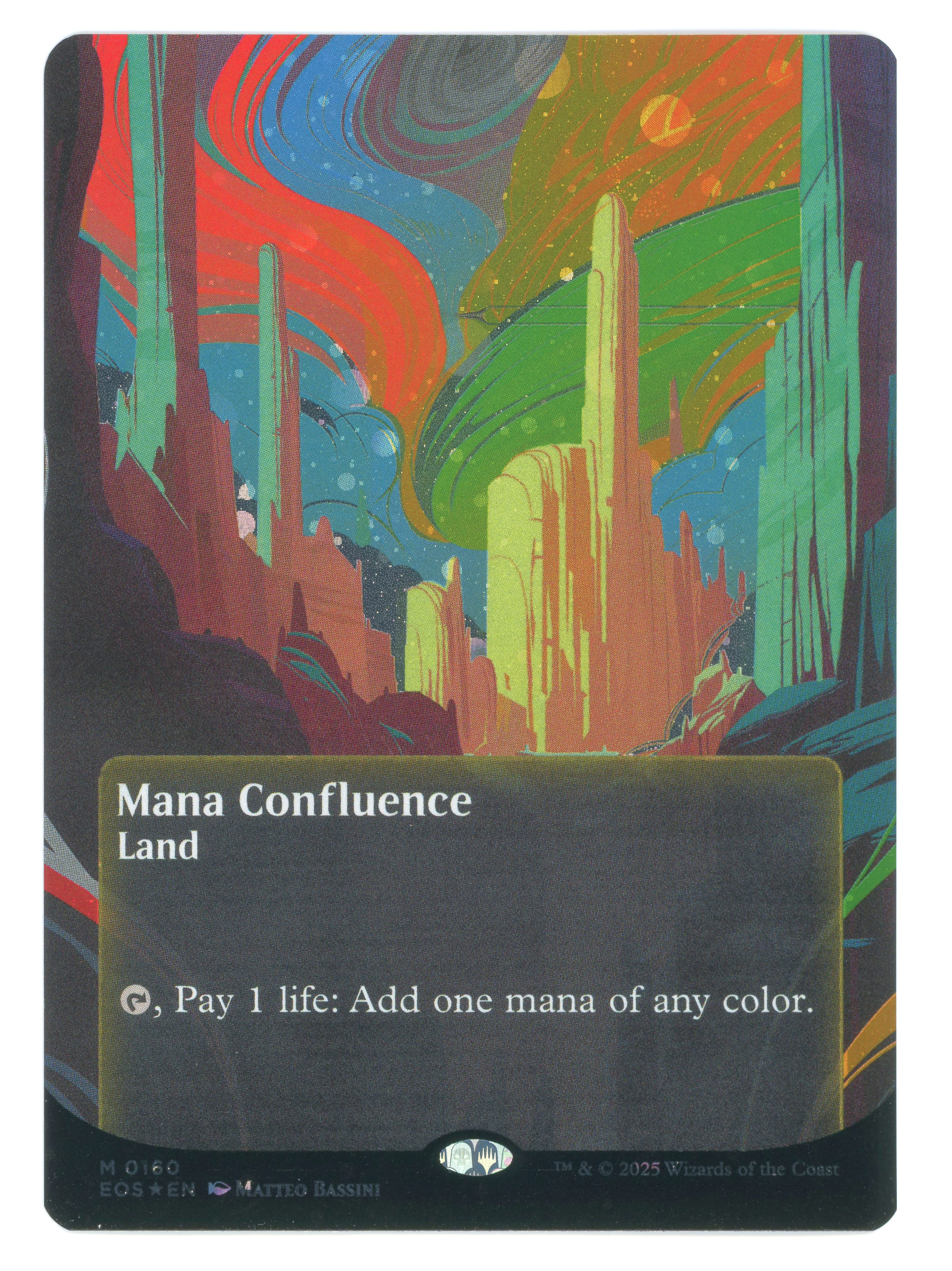 Mana Confluence - Borderless - Poster - Galaxy Foil - Scan 14561