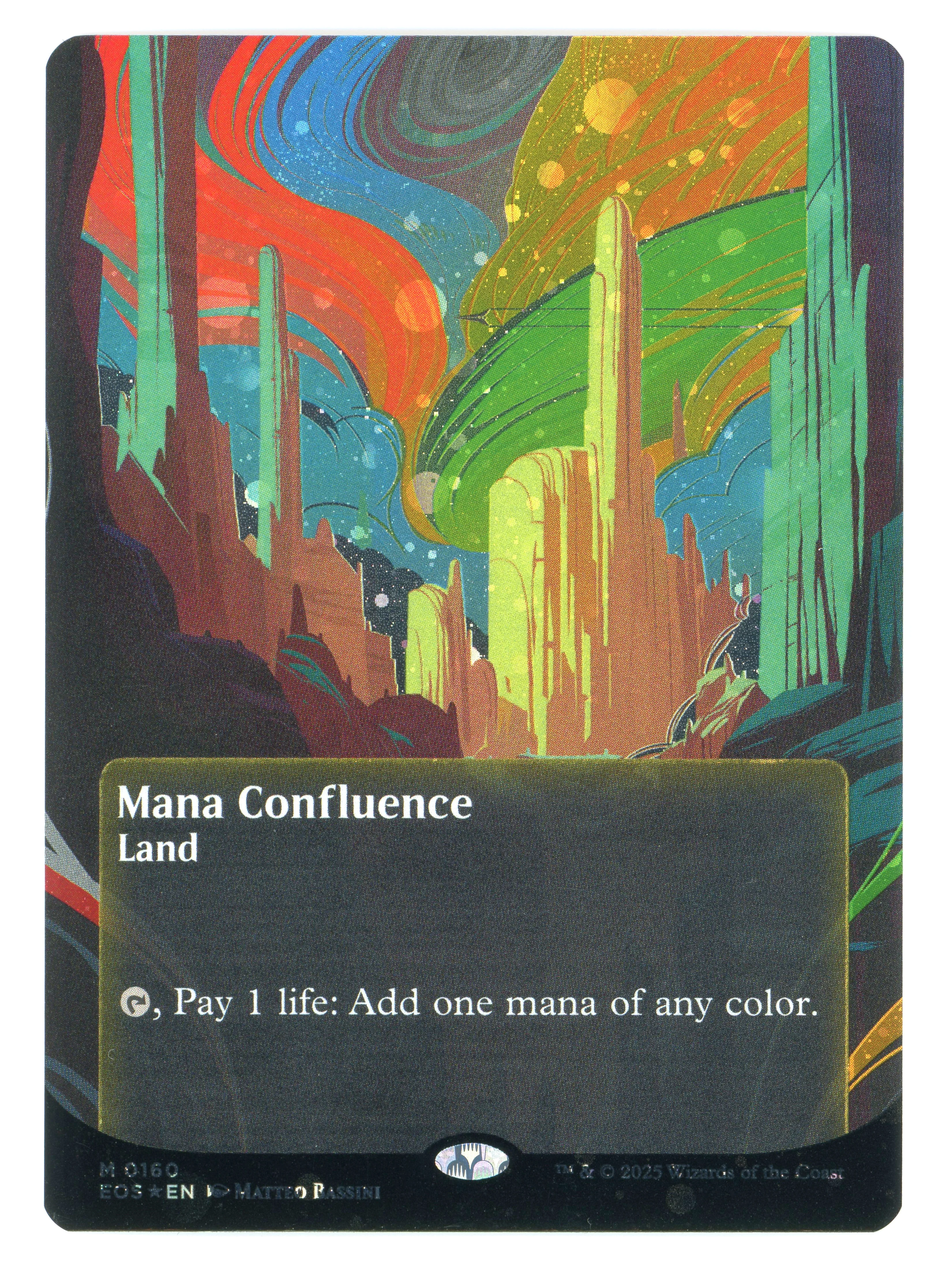 Mana Confluence - Borderless - Poster - Galaxy Foil - Scan 14813