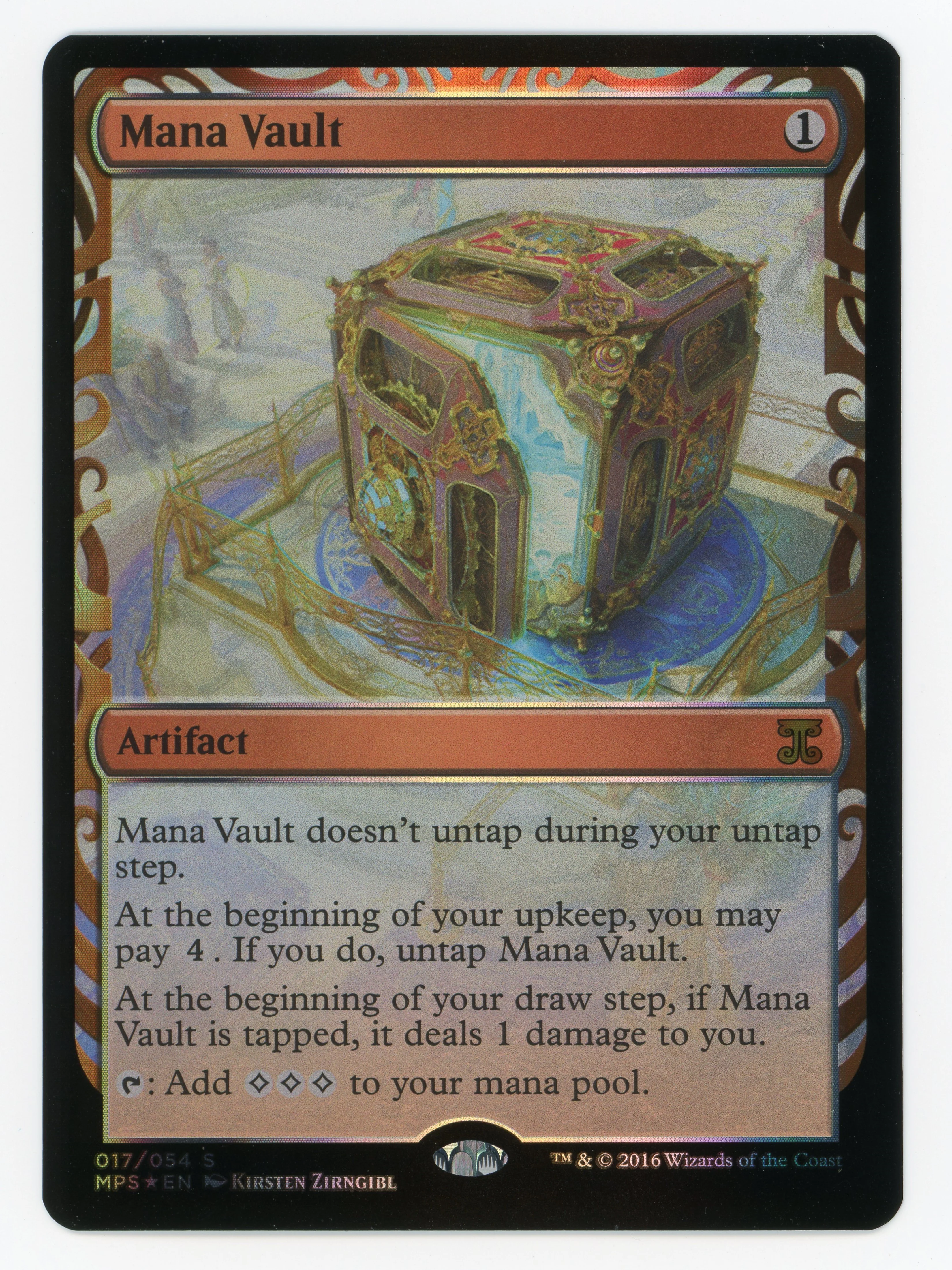 Mana Vault - Foil - Scan 15103