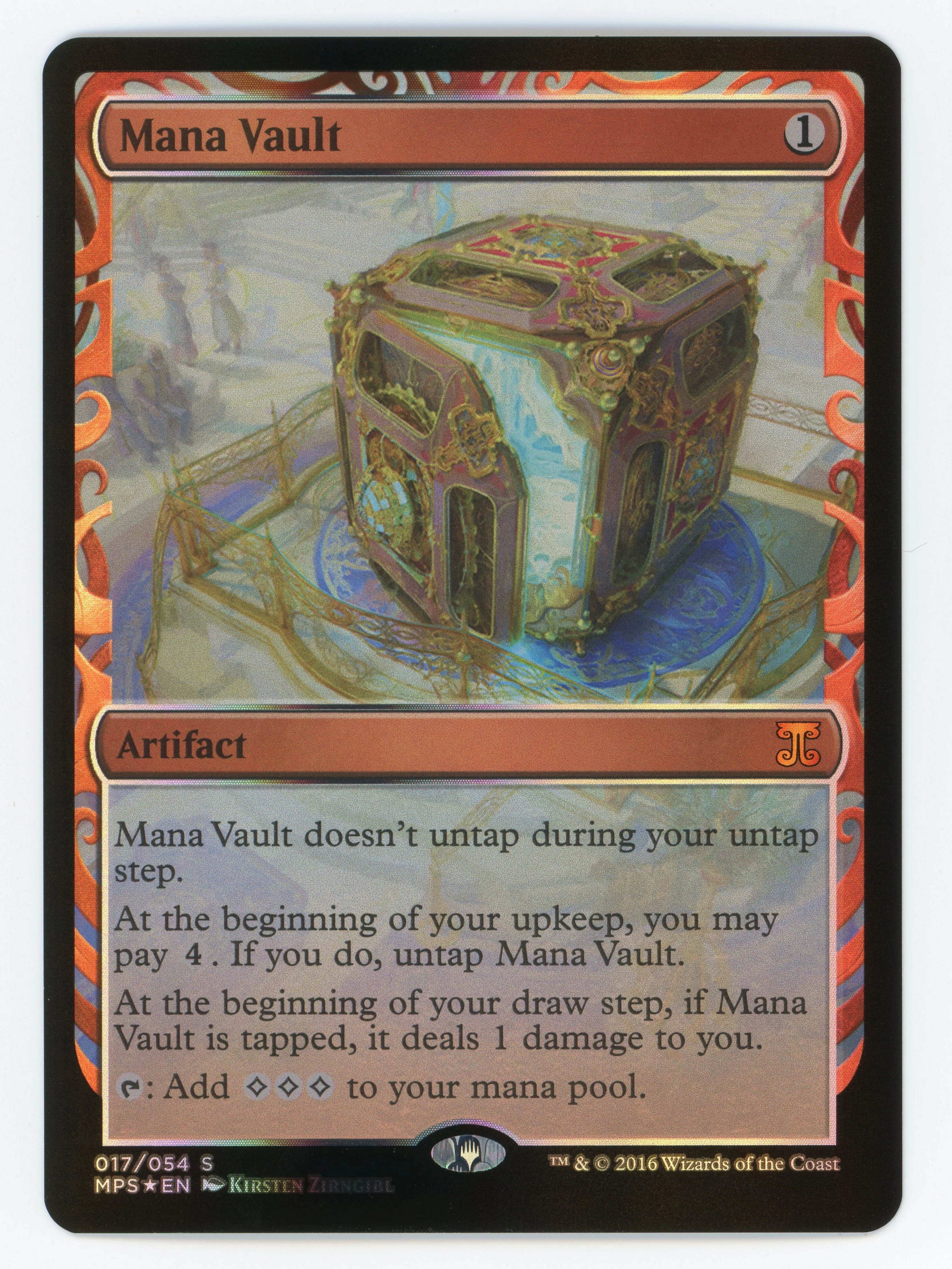 Mana Vault - Foil - Scan 15105