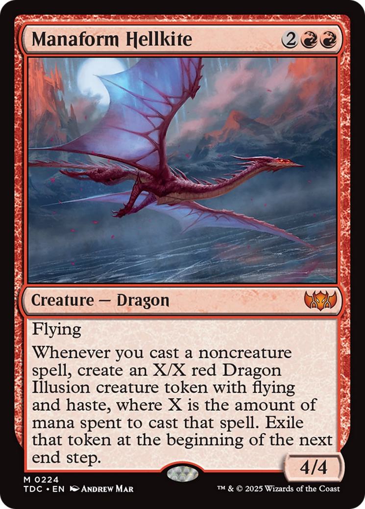 Manaform Hellkite [224] [Tarkir: Dragonstorm: Commander] [Non-Foil]