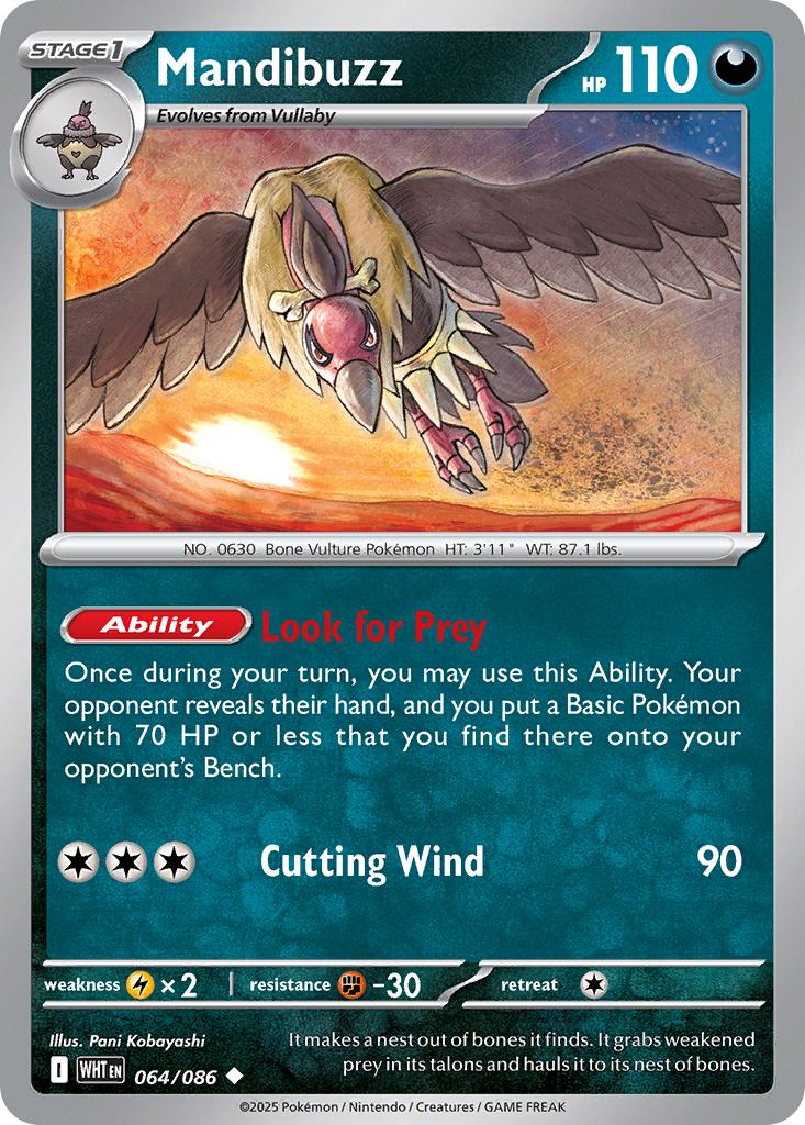 Mandibuzz - 064/086 - Uncommon [sv105w-064] [Non-Holo]