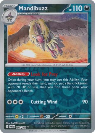 Mandibuzz - 064/086 - Uncommon [sv105w-064] [Reverse Holo]