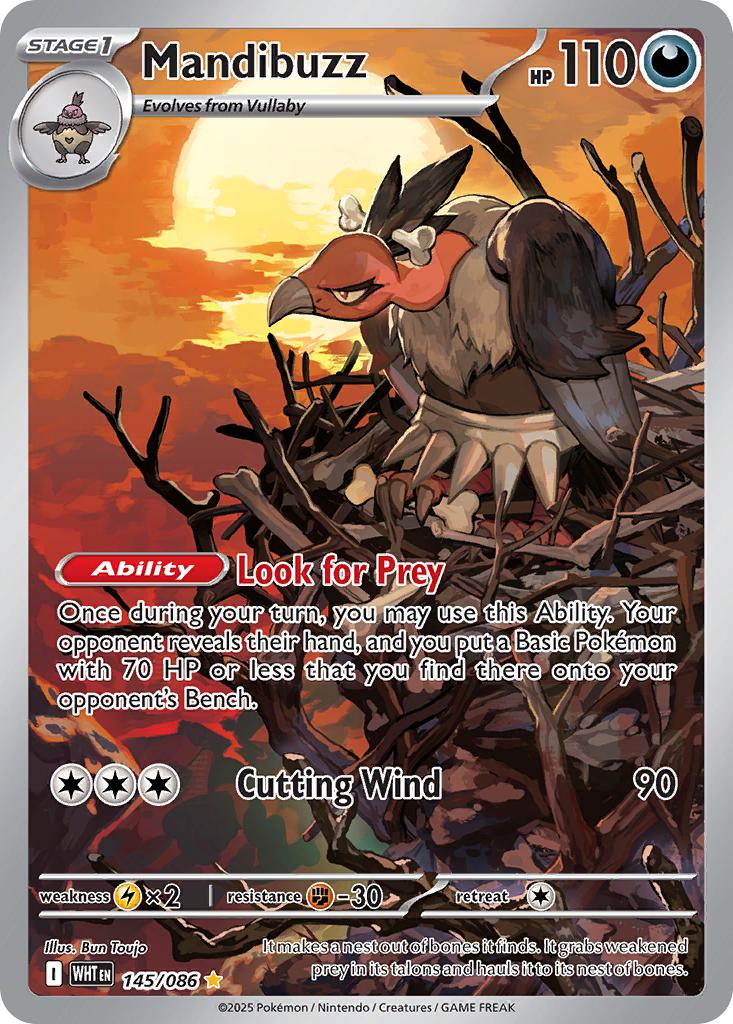 Mandibuzz - 145/086 - Illustration Rare [sv105w-145] [Ultra]