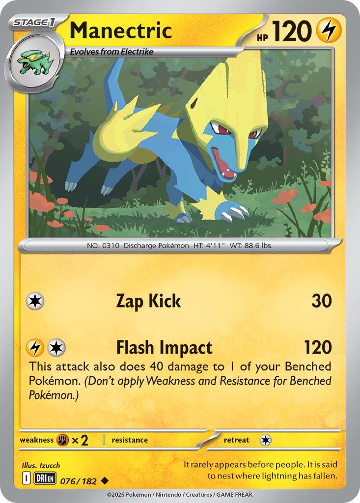 Manectric - 076/182 - Uncommon [sv10-076] [Non-Holo]