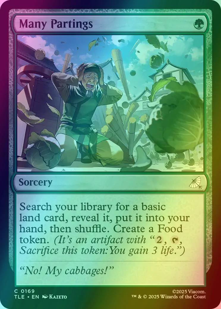 Many Partings [169] [Avatar: The Last Airbender Eternal] [Foil]