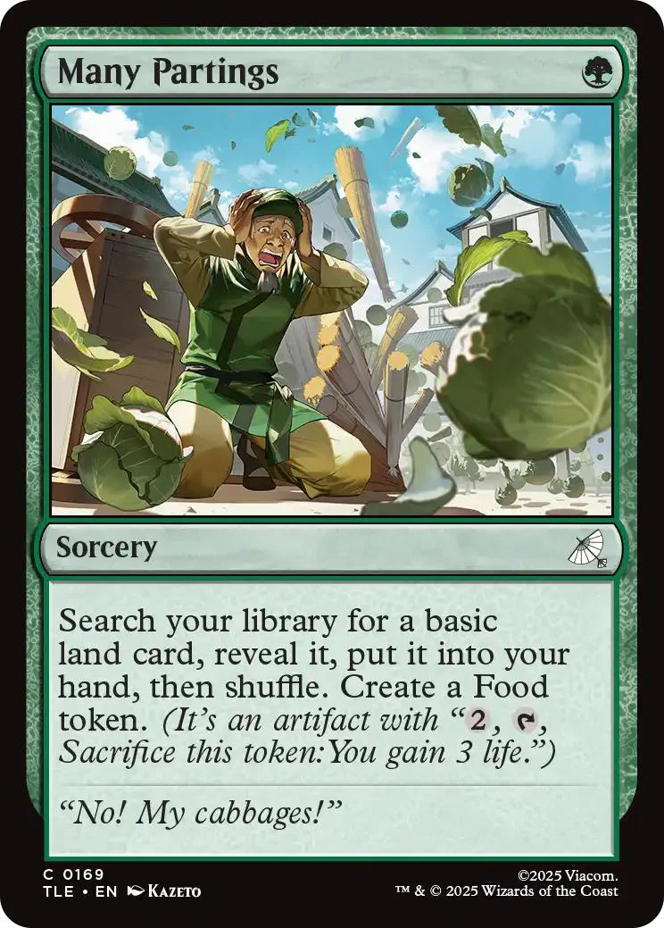 Many Partings [169] [Avatar: The Last Airbender Eternal] [Non-Foil]