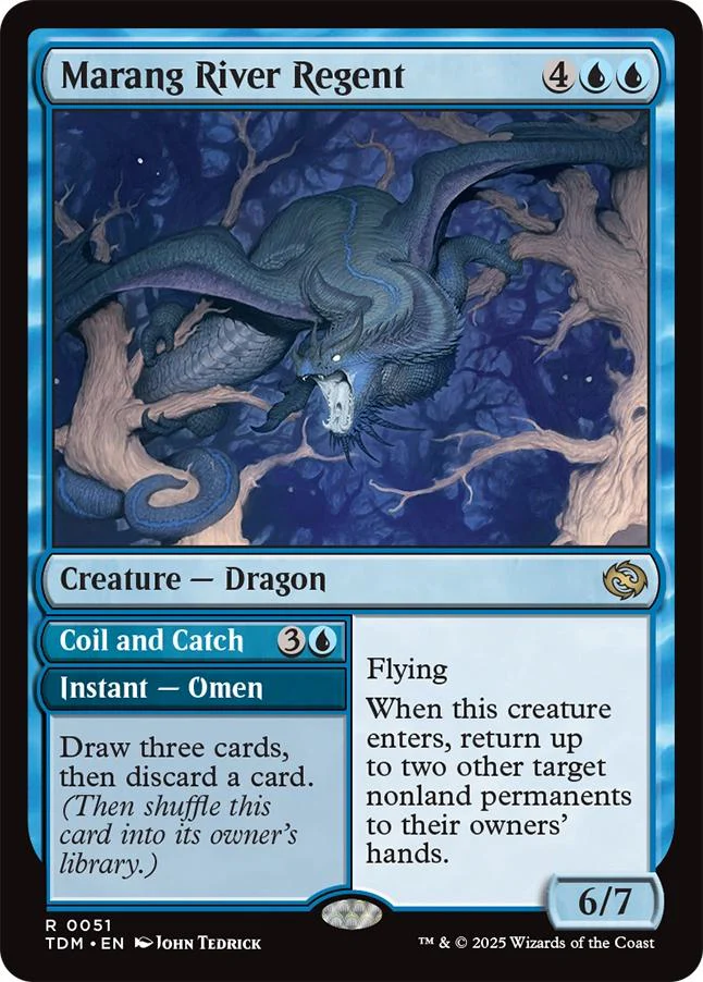 Marang River Regent // Coil and Catch [51] [Tarkir: Dragonstorm] [Non-Foil]