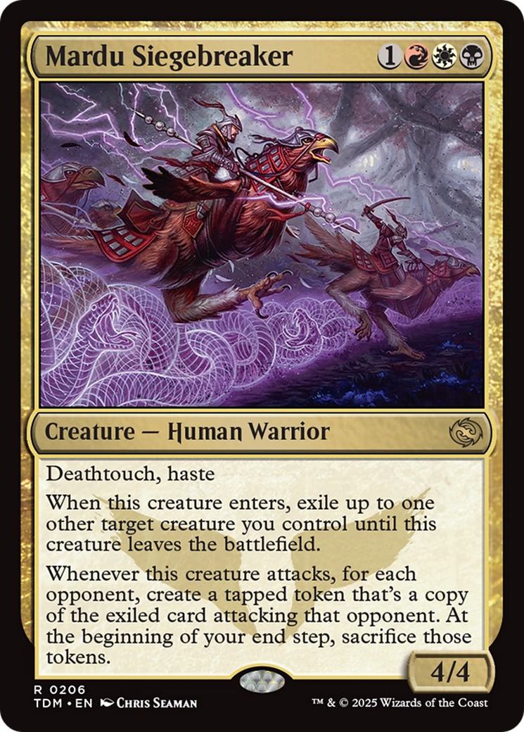 Mardu Siegebreaker [206] [Tarkir: Dragonstorm] [Non-Foil]