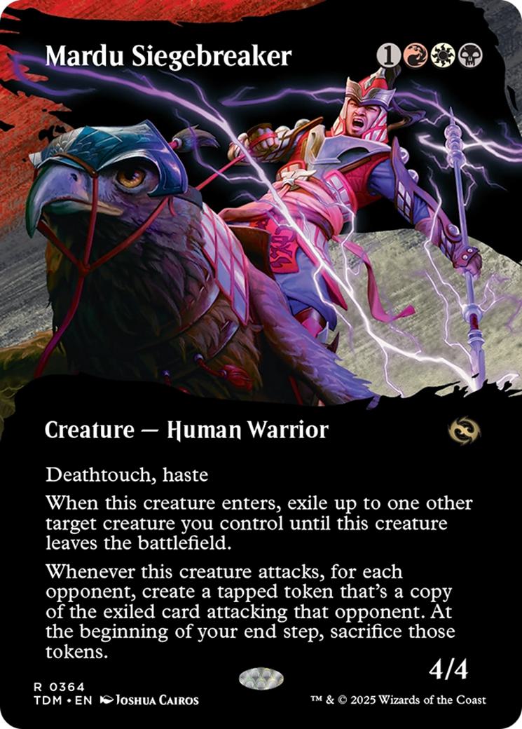 Mardu Siegebreaker [364] [Borderless] [Clan] [Tarkir: Dragonstorm] [Non-Foil]