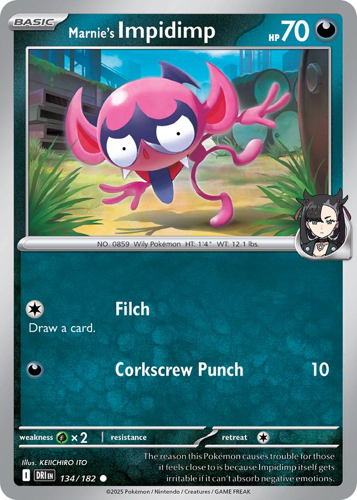 Marnie's Impidimp - 134/182 - Common [sv10-134] [Non-Holo]