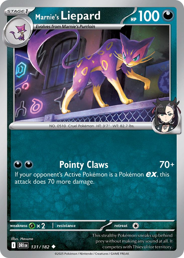 Marnie's Liepard - 131/182 - Uncommon [sv10-131] [Non-Holo]