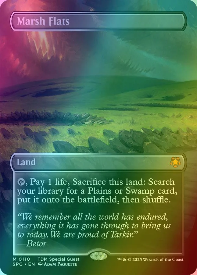 Marsh Flats [110] [Borderless] [Special Guests] [Foil]